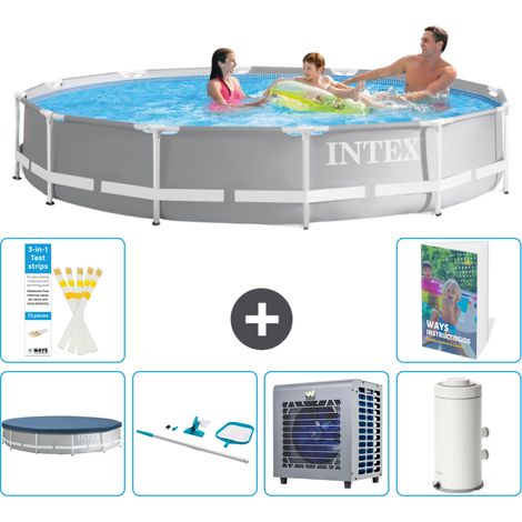 Prism Frame Pool Rund - 366x76 cm - 7-teilig  S122 (1/5)