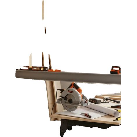 Magnetische Wasserwaage, Mehrlängen-Set, Hohe Genauigkeit, armeegrün (1/2)