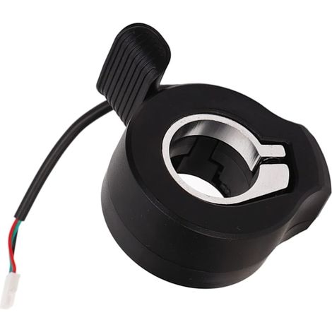 Gasgriff für Elektroroller, Fingergasgriff, Ersatzteile kompatibel mit den meisten Elektrorollern (schwarz) (1/4)