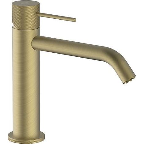 Mitigeur de lavabo Comallo medium avec vidage à tirette Soft Brass (1/2)