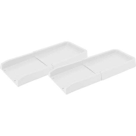 Rallonge de descente de gouttière étanche en PP blanc, protection anti-éclaboussures pour extérieur (1/5)