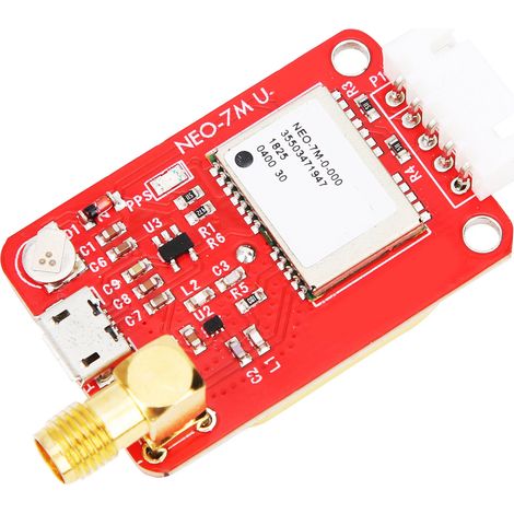 Modul zur GPS-Satellitenpositionierung mit integrierter Keramikantenne, seriellem Kommunikationsmodul und hochempfindlichem Empfänger, geeignet für Navigationssystem-Bausätze (DIY). (1/5)