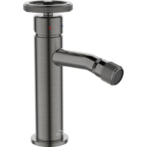Grifo de bidé de pie con tapón MURO GRAPHITE (1/3)