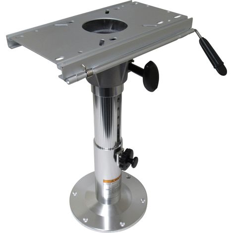 Aluminiuum Adjustable Boat Seat Pedestal Sliding (High Base Marine Fishing Speedboat) (1/5)
