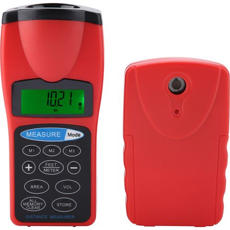 CP-3003 LCD Digital Laser Distanzmessgerät, Handheld Ultraschall Entfernungsmesser Finde (1/5)
