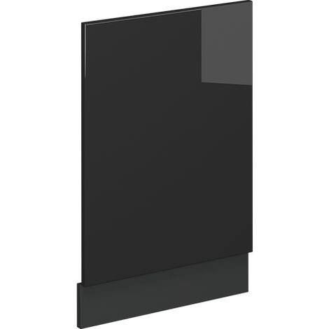 Pannello frontale Fame-Line, Antracite lucido, 45 cm Senza piano di lavoro, Vicco