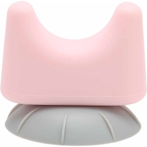 Balle de massage musculaire en silicone souple avec ventouse en U pour la plante des pieds et le dos (1/5)