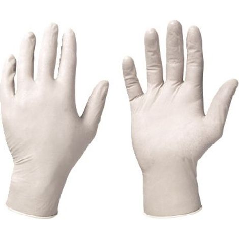 Gr .7 COLOMBO STRONGHAND® HANDSCHUHE beige COLOMBO STRONGHAND® LATEX DISPOSA (1/3)