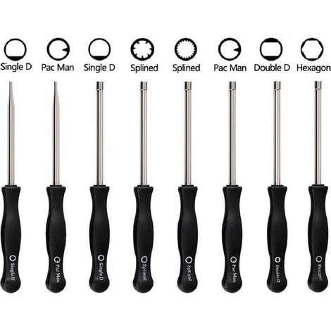 Kit de clé de réglage de carburateur Débroussailleuse et tronçonneuse (1/5)