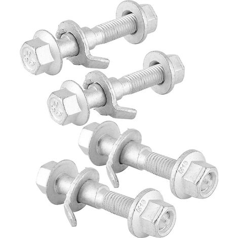 Kit de 4 vis de carrossage pour réglage de la géométrie des roues, 12 mm, dureté 12,9 (1/5)