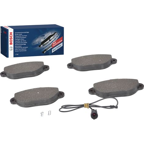 Bosch BP190 Plaquettes de frein  - avant - ECE-R90 - 1 jeu de 4 plaquettes (1/5)