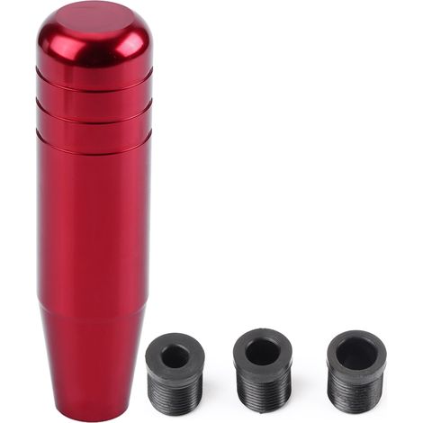 FTVOGUE Levier de Changement de Vitesse de Voiture, Levier de Changement de Vitesse Universel en Alliage D'aluminium 13 Cm(Rouge) (1/5)