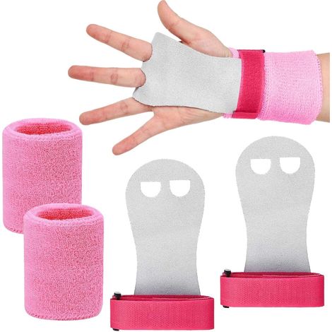 Handgelenkschoner + 2 Handgelenkschützer für Kindergymnastik und Klimmzugtraining