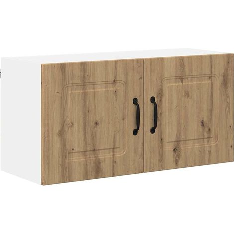 Meuble mural de cuisine,Armoire de cuisine Chêne artisanal 80 x 31 x 40 cm CFW29707 (1/5)