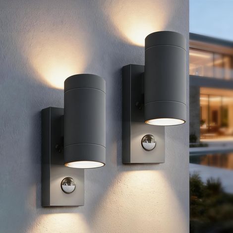 IP65 Applique Murale Exterieur Detecteur de Mouvement, Luminaire GU10 (1/5)