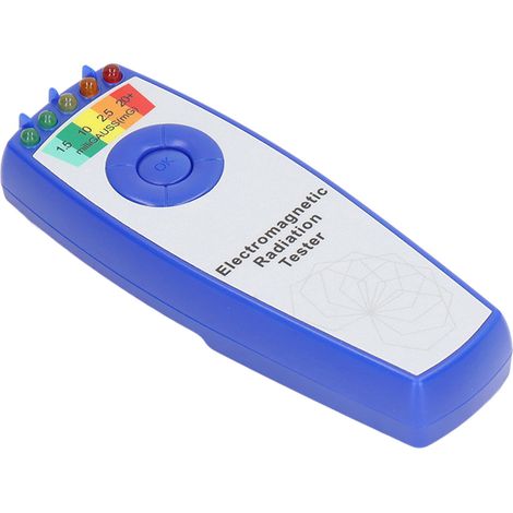 Détecteur de CEM à réponse rapide à 5 niveaux, moniteur de rayonnement magnétique, instrument de mesure des CEM en ABS (1/5)