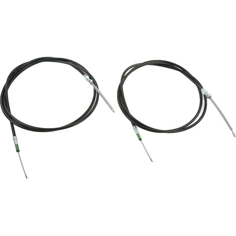 Kit Câble Frein à Main Universel Auto, Assemblage Câble de Stationnement, Plastique ABS, Urgence (1/5)