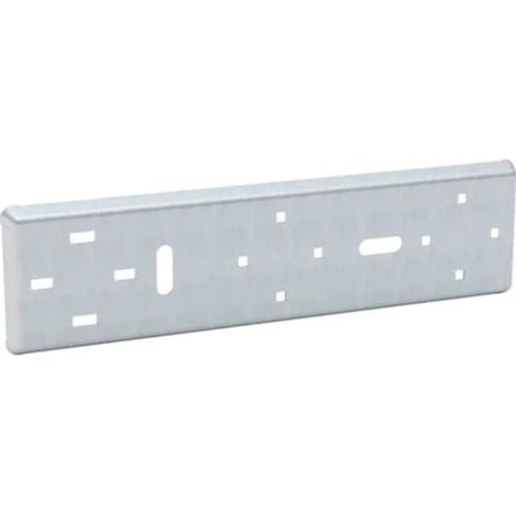 Geberit Mapress Acciaio inox Piastra di montaggio Mapress per contatore del gas, 91096