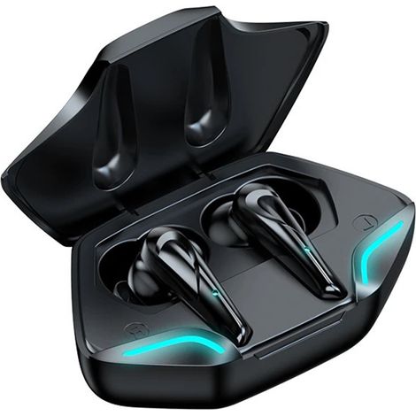 Casque Bluetooth K55 BT Gaming Écouteurs Stéréo Faible Latence Réduction de Bruit Sans Fil avec Étui de Charge (1/5)