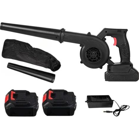 Soplador inalámbrico GFJ-21A 42V Li-Ion, 2 baterías, potente y recargable