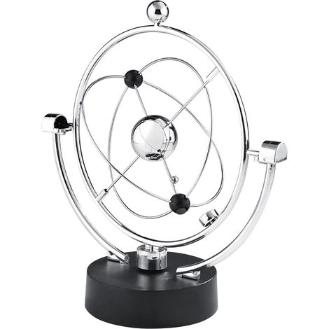 Machine à mouvement perpétuel, modèle d'orbite céleste Objet décoratif pour bureau et maison, anti-stress, cadeau éducatif sur le thème de la physique (1/5)