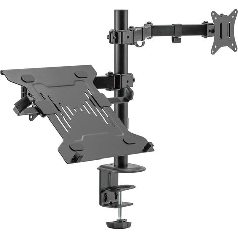 Supporto da scrivania Mozos DS-LM per monitor di laptop o piano del tavolo, ergonomico (1/5)
