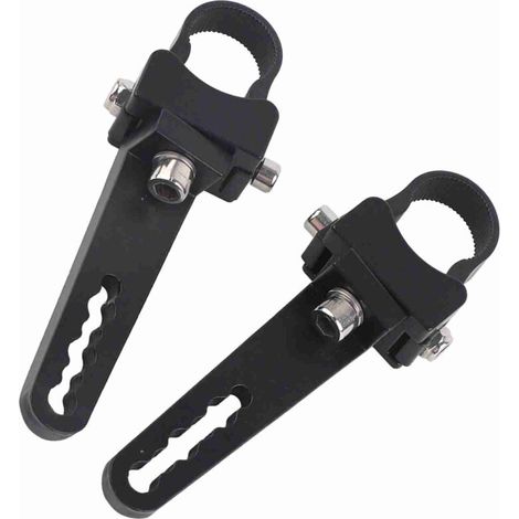 Adatto per morsetti regolabili per tubi in alluminio da 1 pollice, compatibile con luci a LED, non richiede foratura.