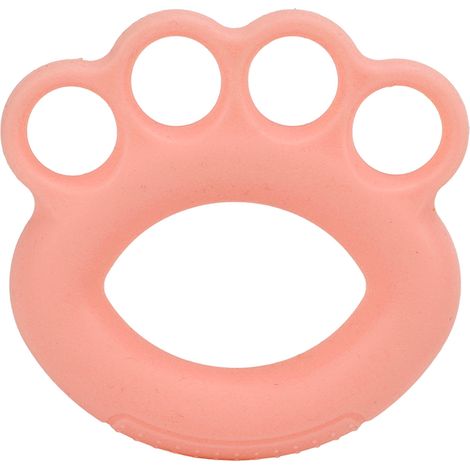 Fingerkrafttrainer, Handgrifftrainer, Silikon für Kinder und Erwachsene, Rosa (1/5)