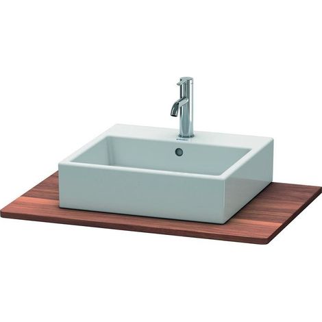 Duravit XSquare Massivholz-Konsole, 1 Ausschnitt, 800x20x550mm, (1/5)