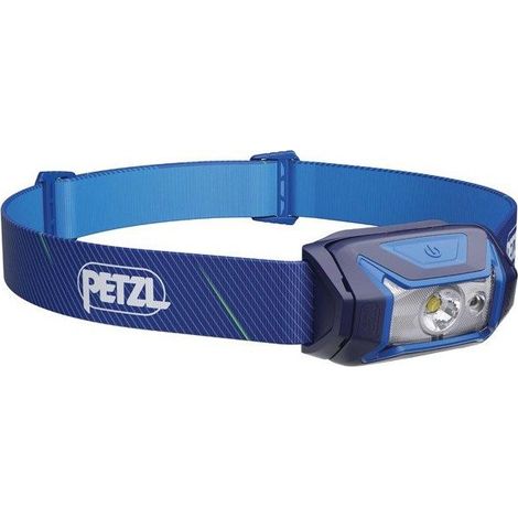 Linterna frontal PETZL TIKKA blue 350 l煤menes luz roja parpadeante alcance 70 m 3x AAA (1/4)