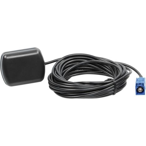 Antenne GPS magnetique interieure - Fakra F Cable 5m RNS Navi RNS-E Alimentation fantome GPS 3.5V