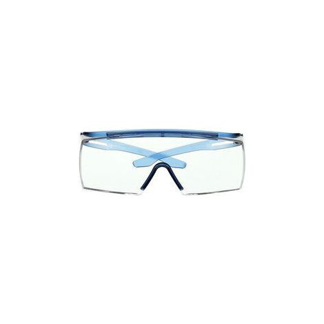 Surlunettes SecureFit 3700 monture bleue verres transparents 3M (1/5)