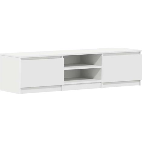 Maison Exclusive - TV-Schrank Weiß 140×40×35,5 cm Holzwerkstoff