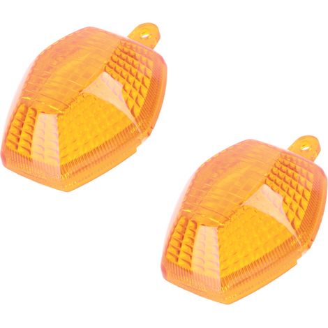 Clignotant Moto Verre Optique Indicateur Feu Ambre Fonce Remplacement SUZUKI GSX650F 2008 2009 2010 2011 (1/5)