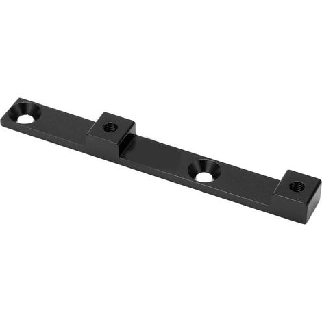 pour fixation de bidon vélo, procédé de placage sous vide, adaptateur de position de trou réglable, noir, double trous (1/5)