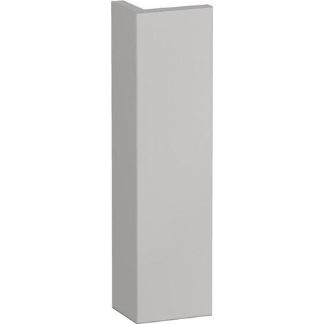 Habillage de caisson Duravit L-CUBE pour profondeur de caisson 477mm / 547mm blanc brillant