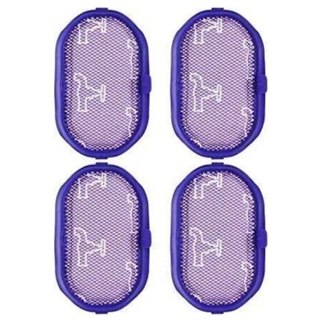 Confezione da 4 filtri di ricambio lavabili per aspirapolvere Dyson D30 DC31 DC34 DC35 DC44 DC45 DC56