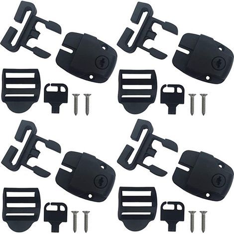 Replacement Latch Repair Kit, Spa Cover Clamp, Spa Cover Clip Lock Kit