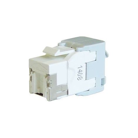 Sachet de 4 connecteur RJ45 blindées Grade 2 Catégorie 6 pour coffret de communication