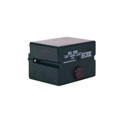 Boîte de contrôle de chaudière CEM ECEE MA 55H – Cellule 8209 – Pr ventilation 10'' – Pr allumage 10'' – Post allumage 3'' – Securité 10''