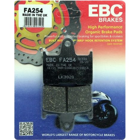 Pastiglie freno EBC FA254 (1/2)