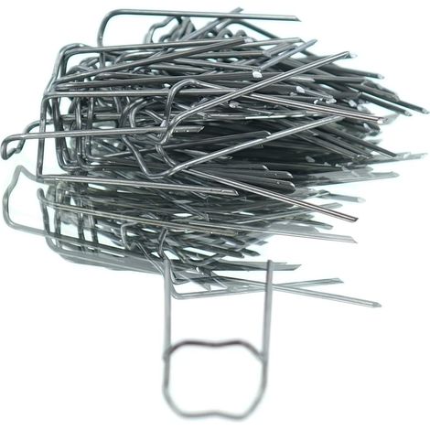 H & R Bastel - Steckdraht Patenthaften 1,7 x 3,5 cm im 50er Pack - Metall