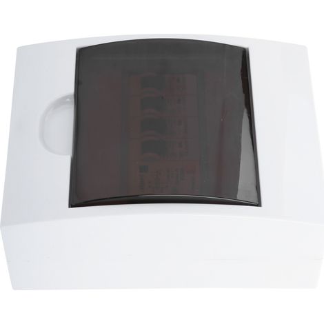 Boîtier de Protection Électrique 3 Modules avec Disjoncteur Différentiel 63A 30mA et 3 Disjoncteurs (6A, 16A, 32A) pour Tableau 230V/400V (1/5)