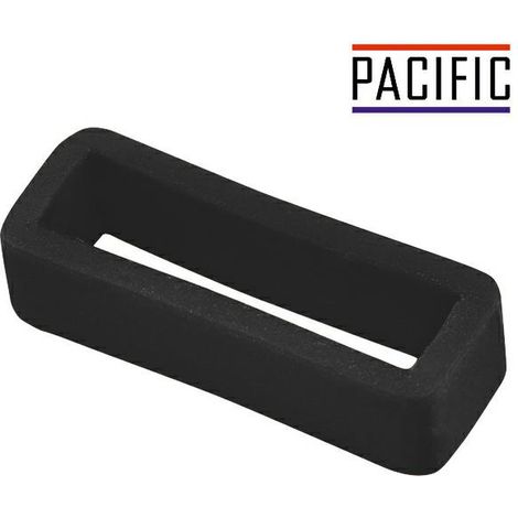Trabilla de silicona para cinturón de 24 mm, color negro - U27