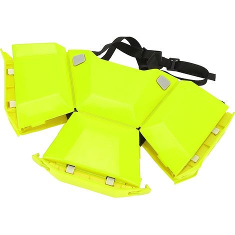 Casque pliable vert en plastique haute résistance pour une protection optimale de la tête lors de travaux extérieurs, de sports et de voyages. (1/5)