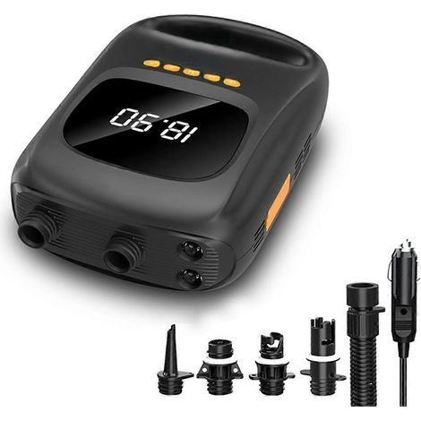 Tragbare elektrische SUP-Pumpe 20 PSI, 7500 mAh wiederaufladbarer Luftkompressor (1/5)