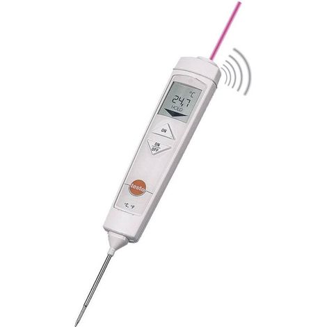 Termómetro infrarrojo Testo 826-T4 negro precisión HACCP