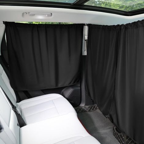Tende divisorie per auto, tende interne rimovibili, tende per la privacy per auto, tende per veicoli commerciali e autovetture, 140 x 80 cm, tenda divisoria (1/5)