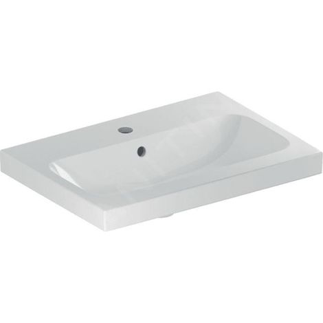 Geberit iCon Light lavabo, 60 cm x 42 cm, avec trou pour (1/2)