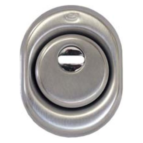 Defender con mostrina in acciaio cromo satinato - defender mm.50x25h. 1 pezzi Cipierre